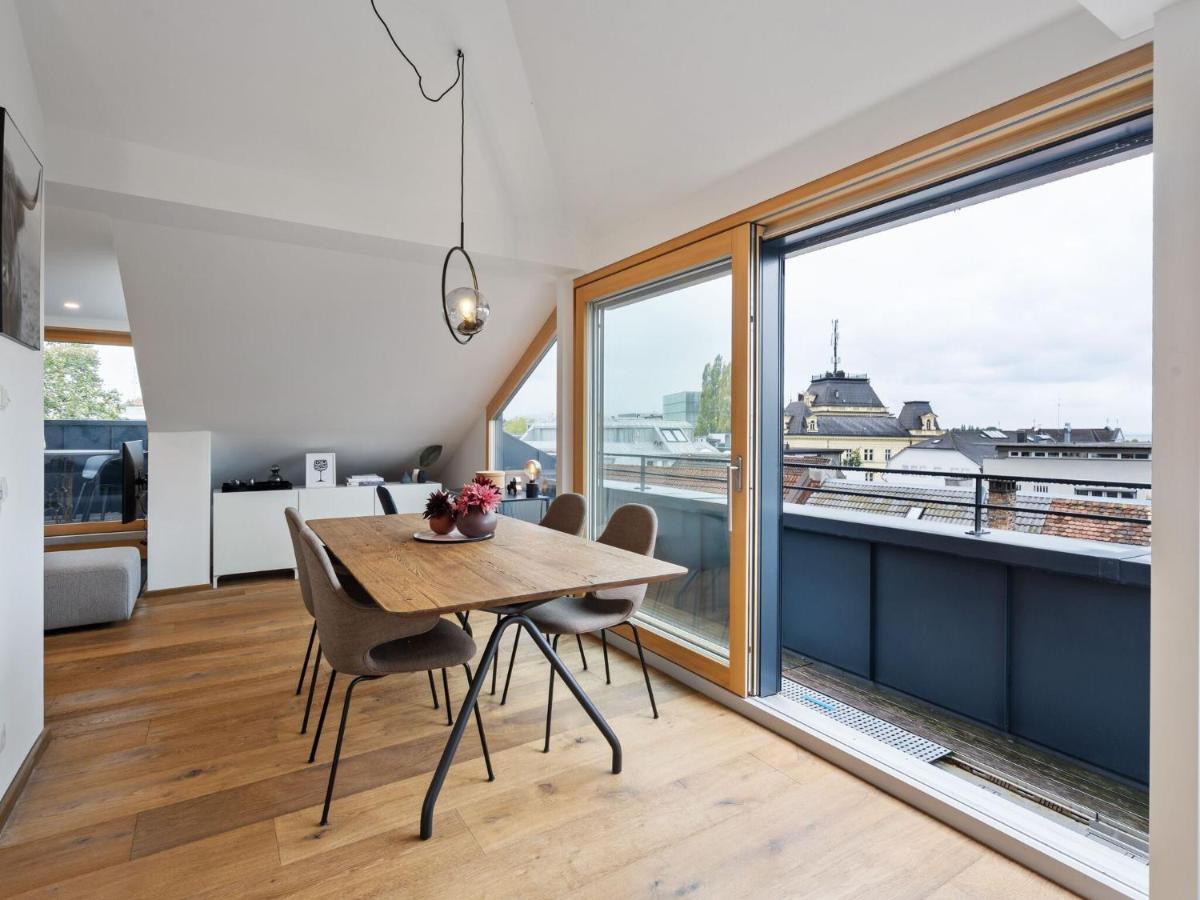 Sophisticated Apartment In Bregenz With Balcony Bagian luar foto